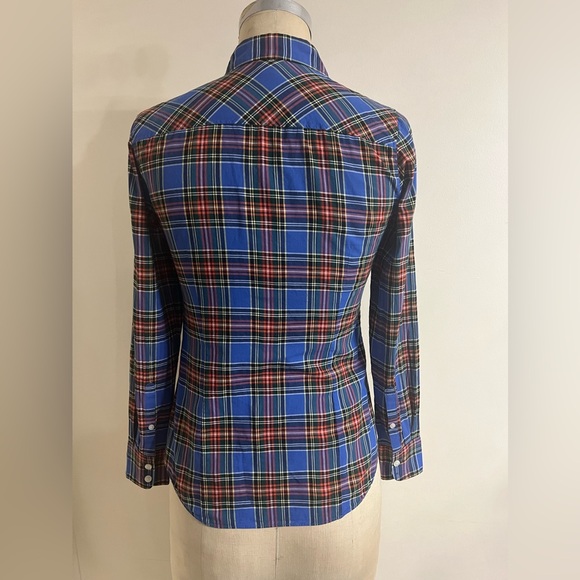 J.Crew Plaid Button Down Shirt Size XS - Picture 5 of 8